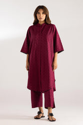 Stitched Dyed Dobby Shirt + Culotte
